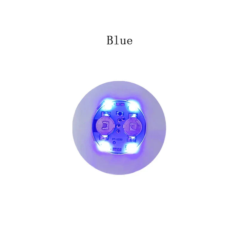 LED Wine Bottle Coasters — Colorful Glowing Stickers for Bar, Wedding, Party Lighting Decor (1/10/20/50PCS)