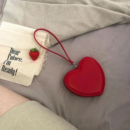 JIOMAY Designer PU Leather Wallet – Cute Heart Purses & Business Wallets for Women & Girls 💖👜