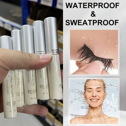 7g Waterproof Eyelash Glue Gel — Strong Hold for False, Individual & Cluster Lashes, Professional Salon & Home Use