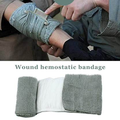 Israeli Bandage 4/6in — Emergency Combat Wound Dressing, Tactical Compression First Aid for IFAK & Military Medical Use