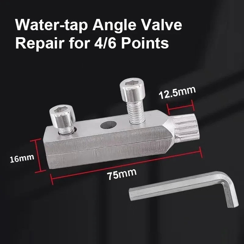 Broken Wire & Bolt Extractor Tool – Tap, Screw, and Plumbing Repair for 4/6 Point Bolts