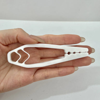 Portable Nail Fixer Tool – Plastic Sliding Joint Pliers for Woodworking, Finger Protection Repair & Maintenance Clamp Tool