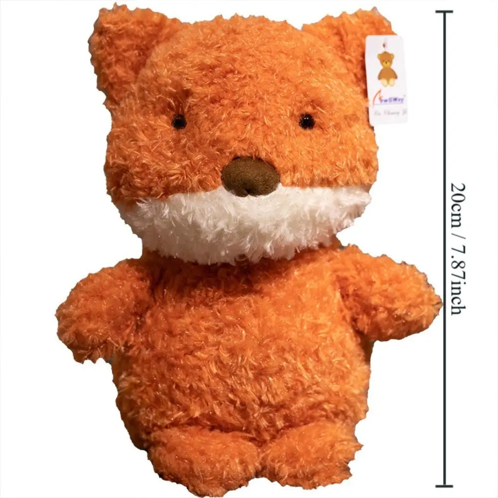 Kawaii Furry Plush Toys | Fox, Owl, Pig, Lamb, Chick & Duck Stuffed Animals for Kids & Adults