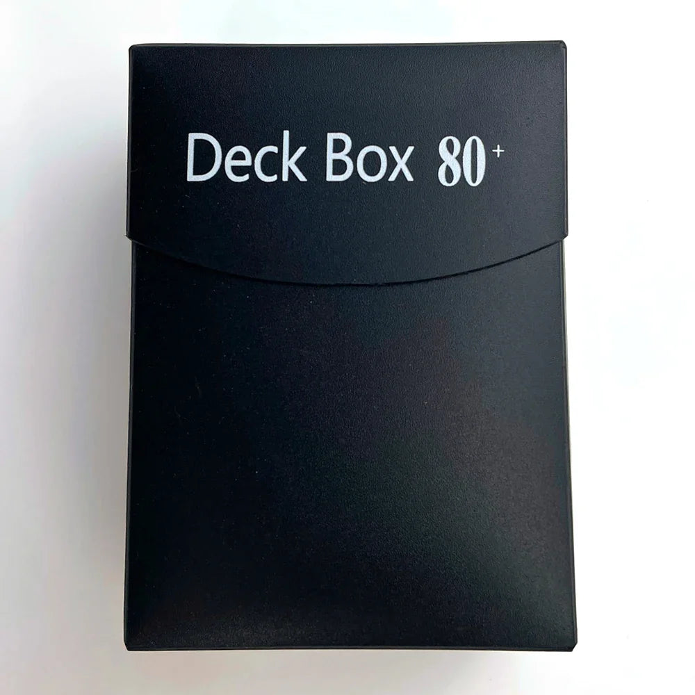 TCG Card Deck Box - 80+ Cards Storage Case Organizer for Magic, Pokémon & Yu-Gi-Oh Collections