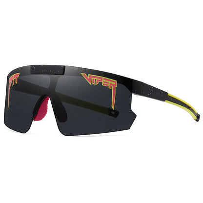 Retro Flip-Up Pit Viper Cycling Sunglasses — UV400 Vintage Steampunk Eyewear for Men & Women