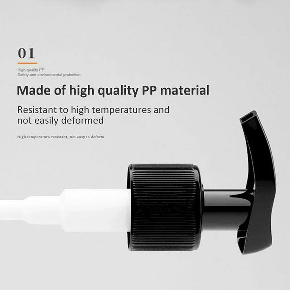 4pcs 500ml Soap Dispenser Pump Bottles – Thickened Refillable Shampoo, Lotion, and Soap Containers for Bathroom
