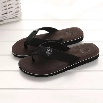 Men's Summer Sandals – High-Quality Anti-Slip Flip Flops, Casual Beach Shoes, Zapatos Hombre Slippers
