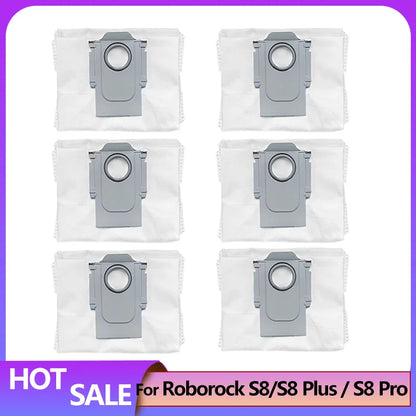 Roborock S8+, Q5 Pro, S8 Pro Ultra, S7 MaxV Ultra, Q7 Max+, Q8 Max Plus Dust Bags & Accessories Spare Parts
