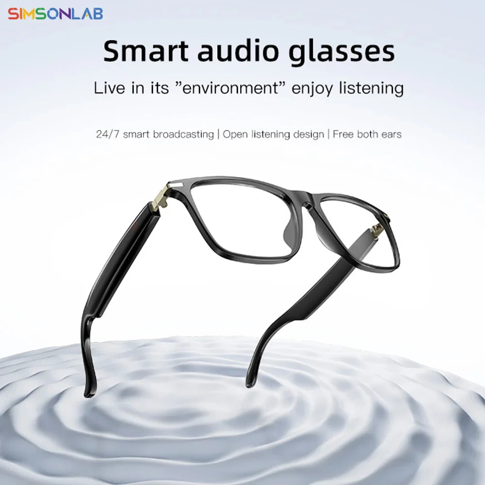 2025 Smart Glasses M01 – Bluetooth Sunglasses with Polarized, Blue Light Filtering Lenses, Waterproof for Men