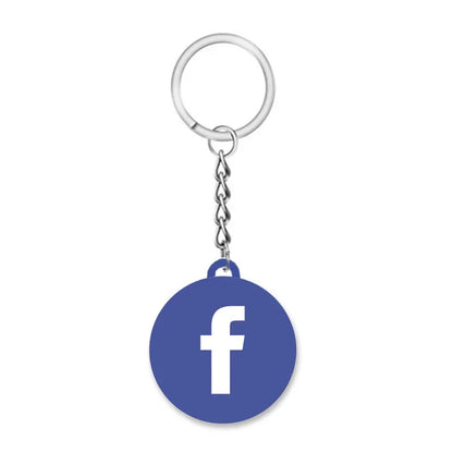 Instagram NFC Epoxy Key Tag – 13.56MHz RFID Proximity Keychain to Increase Followers