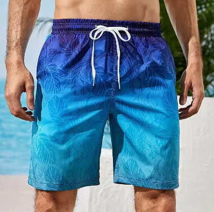 3D Anime Board Shorts - Quick-Dry Unisex Beach & Swimming Shorts for Men and Women