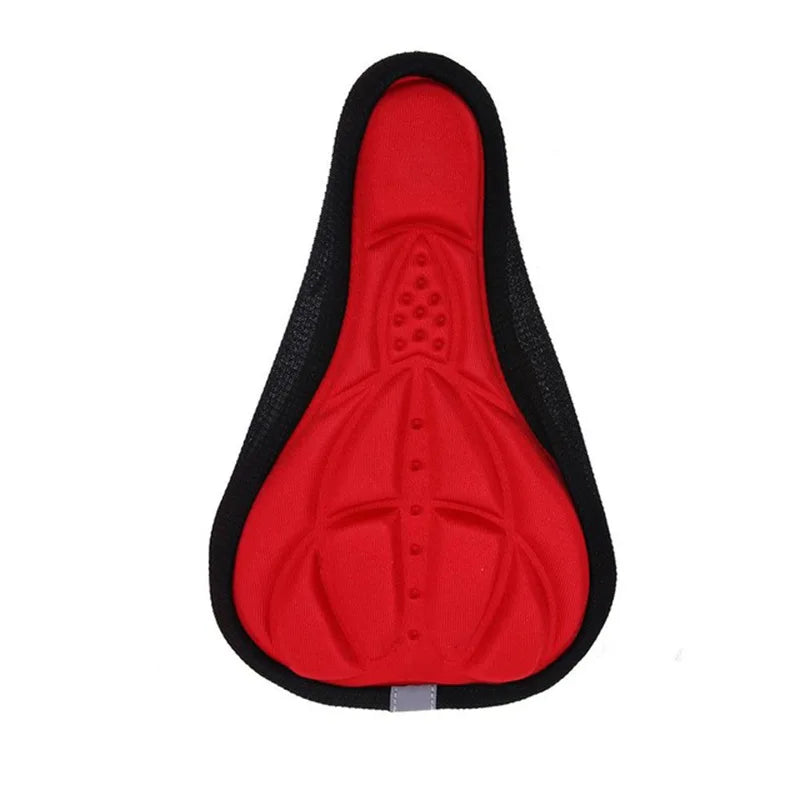 Soft 3D Padded Cycling Saddle Seat Cover – Comfortable Foam Cushion for MTB & Bicycle, Accessory for Better Ride