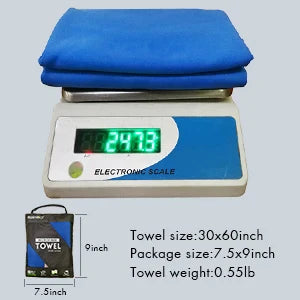 Quick-Dry Microfiber Towel – Ultra Absorbent, Compact & Sandproof Sports Towel for Gym, Beach & Travel