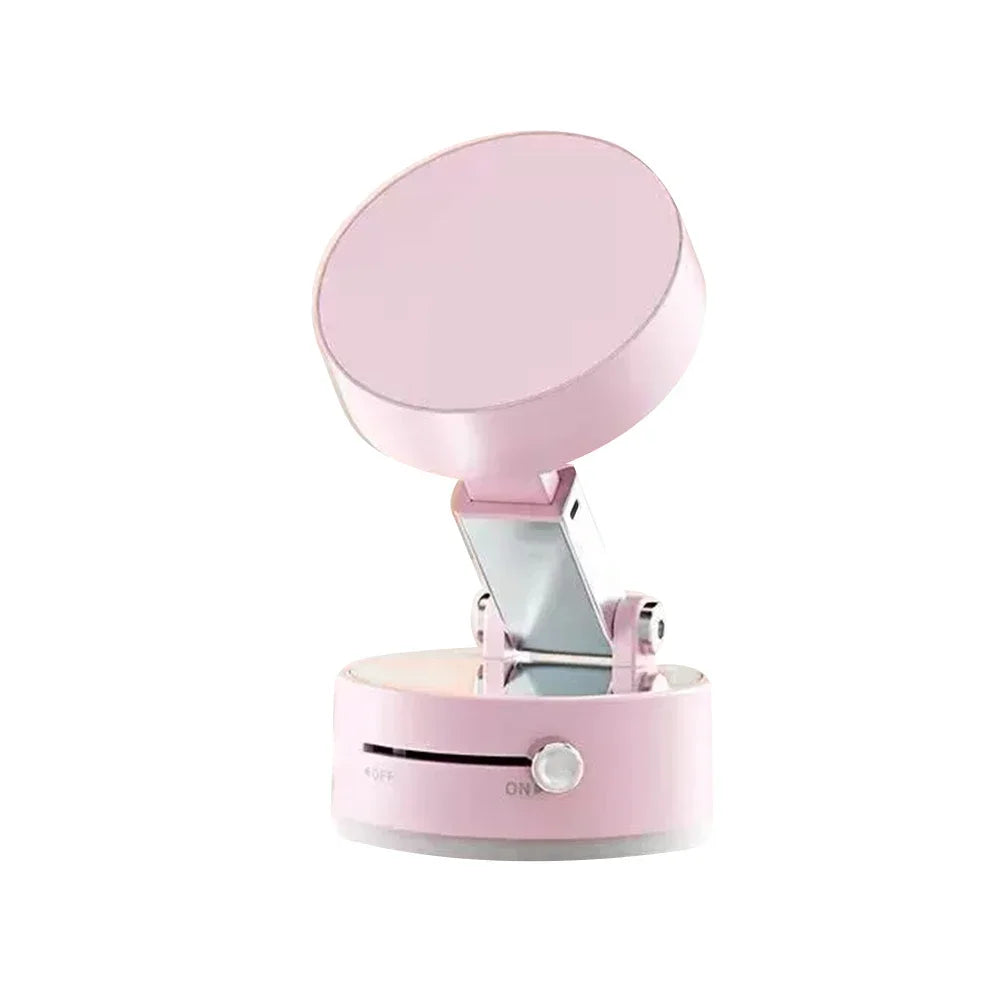 Ultra Magnetic Foldable Car Phone Mount – 360° Rotation Dashboard Holder with Vacuum Suction Cup & GPS Stand