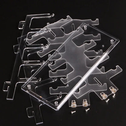 10-Pair Clear Acrylic Sunglasses Display Rack – Eyeglass Frame Organizer & Show Holder