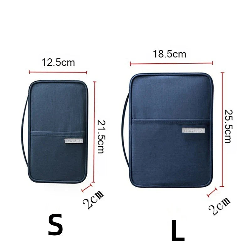 Hot Travel Wallet Family Passport Holder – Creative Waterproof Document Organizer & Cardholder Travel Accessories
