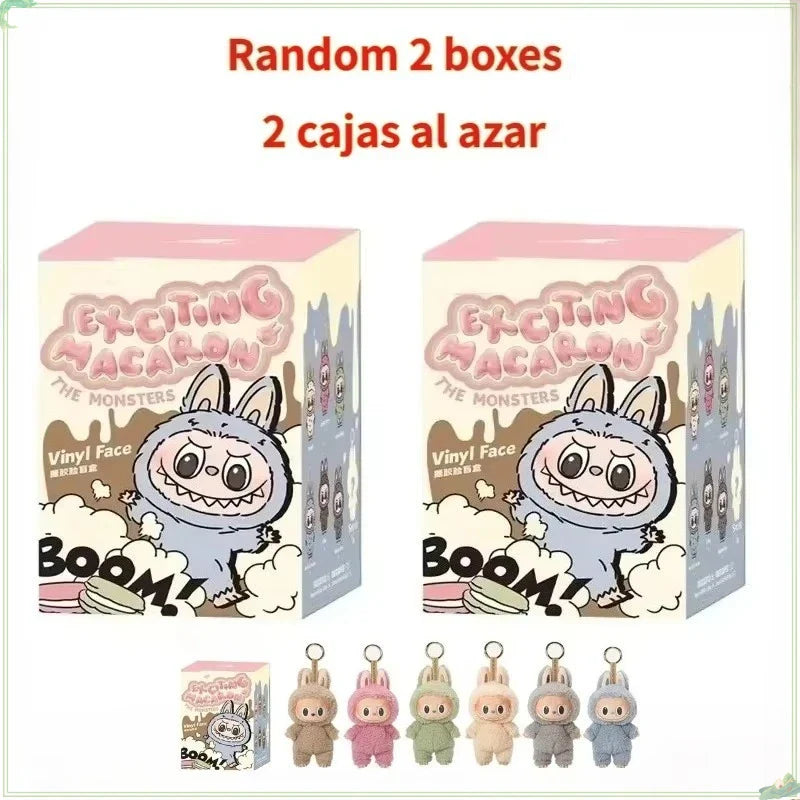 2025 Labubu V3 Generation Plush Toy – THE MONSTERS Vinyl Blind Box Series Heartbeat Macaron 3rd Edition