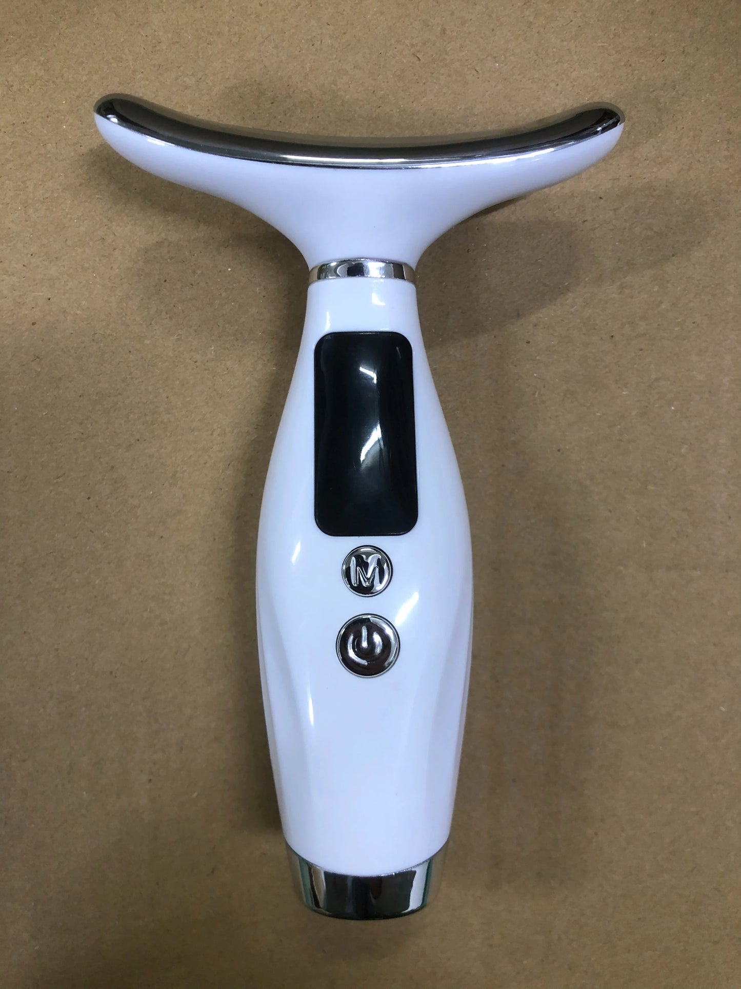 Portable 7-Color LED Light Therapy Massager – Face & Neck Anti-Wrinkle Skin Tightening with 3 Adjustable Vibration Gears
