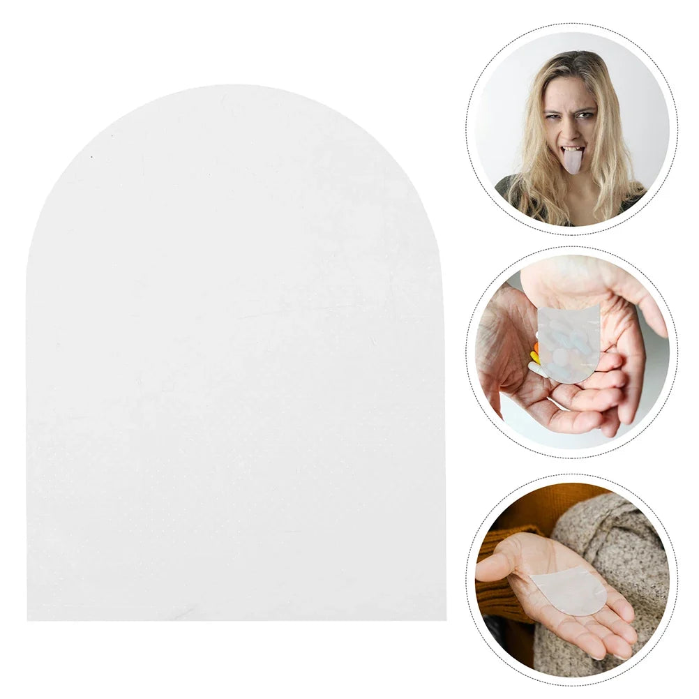 60PCS Disposable Tongue Covers - Portable Taste-Blocking Oral Covers for Convenient Hygiene