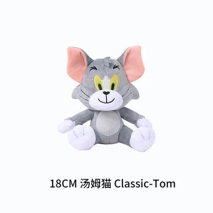 Anime Tom & Jerry Plush Toy — Cute Cat & Mouse Stuffed Animal Doll for Kids Gift, Free Shipping