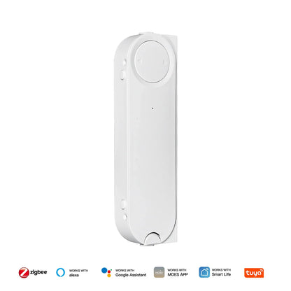 MOES Tuya ZigBee Smart Sliding Window Pusher – Automatic Opener & Closer, Solar Charging, App Remote Control, Alexa/Google Home Compatible