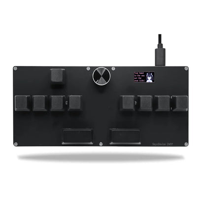 CM51 SayoDevice OSU DJ MAX Keyboard - Magnetic Outemu/Gateron Switches with Knob, Screen, & Shortcut Features