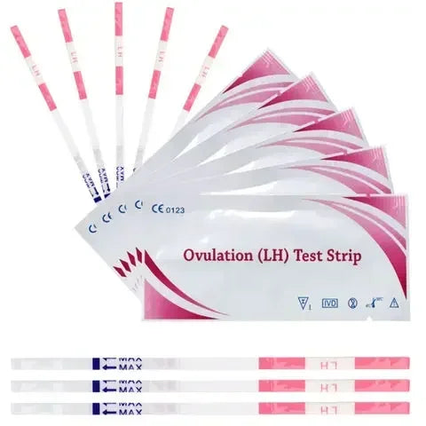 60pcs EGENS LH Ovulation Test Strips - Over 99% Accurate Fertility Tracking & Home Urine Test Kit