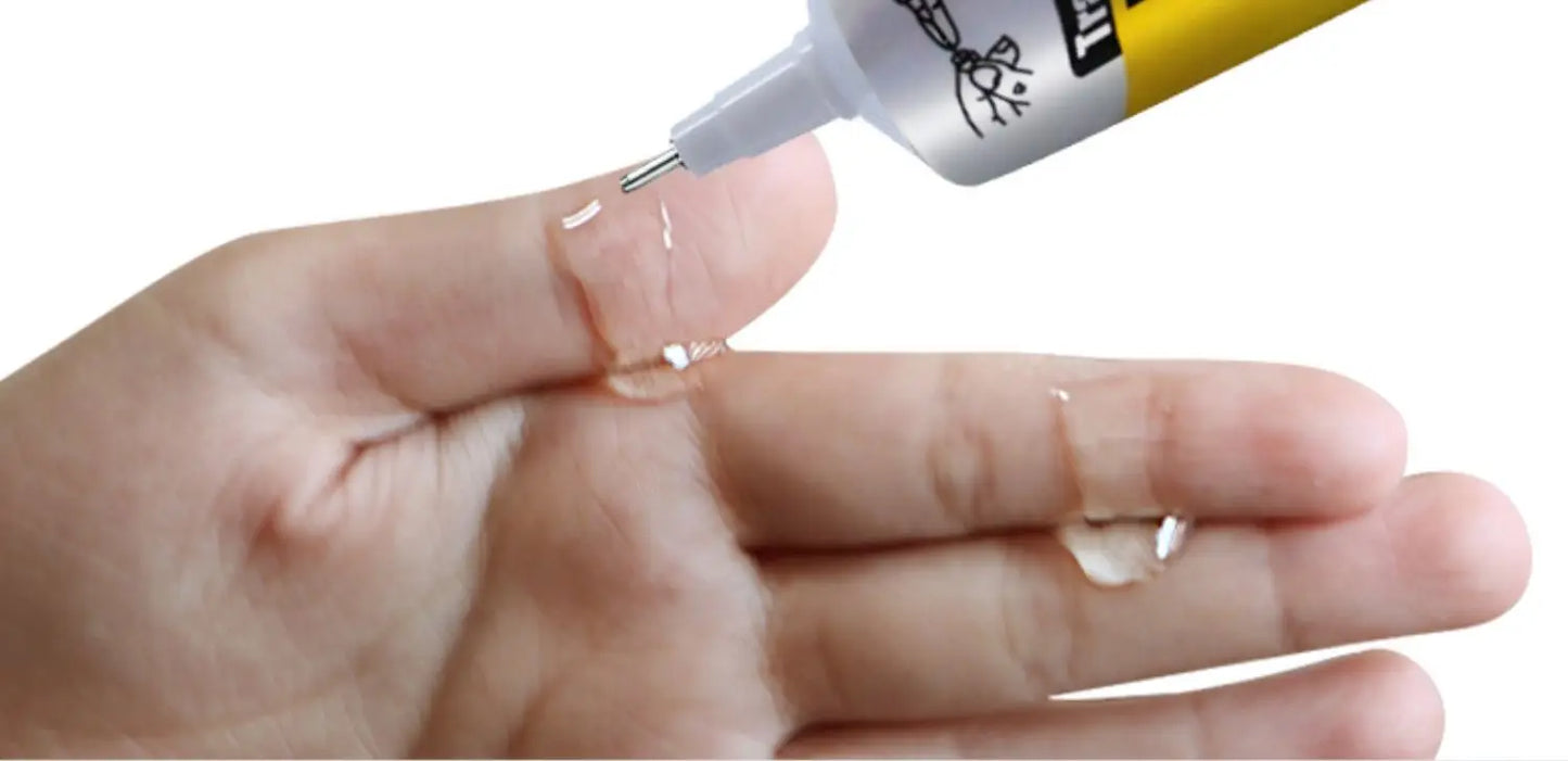 Zhanlida Speaker Repair Glue — 15/50/80ML Black & Transparent Adhesive for Foam, Rubber Edge, Dust Cap & Cone
