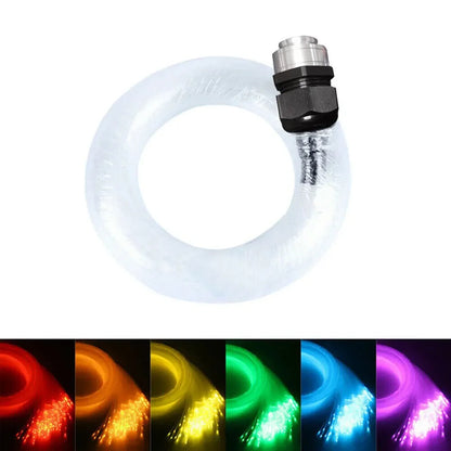 12W RGBW Starry Sky Car Ceiling Light - Fiber Optic APP Control Interior Atmosphere Light for Car & Home Decor