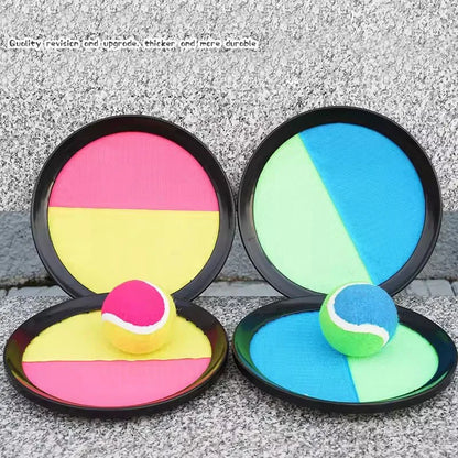 Kids Sucker Sticky Ball Toy Set – Outdoor Catch & Throw Game for Parent-Child Interactive Play