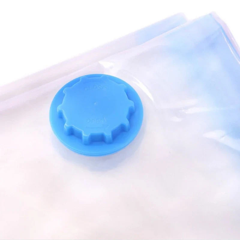 Convenient Vacuum Storage Bags: Waterproof Compression Sacks for Quilts & Clothes - Space-Saving Organizer for Travel & Home
