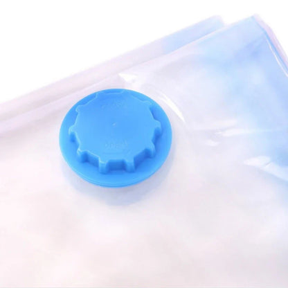 Convenient Vacuum Storage Bags: Waterproof Compression Sacks for Quilts & Clothes - Space-Saving Organizer for Travel & Home