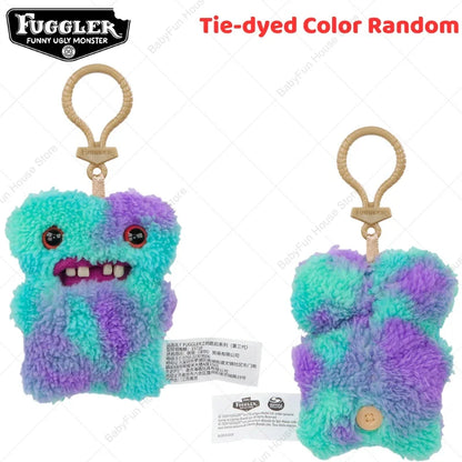 Original Fuggler Ugly Teeth Plush Keychain – Wide-Eyed Monster, Alien & Rabbit Peluche Pendant Toy