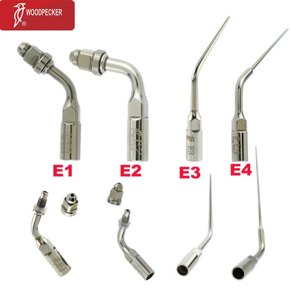 Woodpecker Dental Scaler Tips – Ultrasonic Tooth Cleaning, Endo & Perio Scaling Tips, Fit EMS UDS Scaler Handpiece