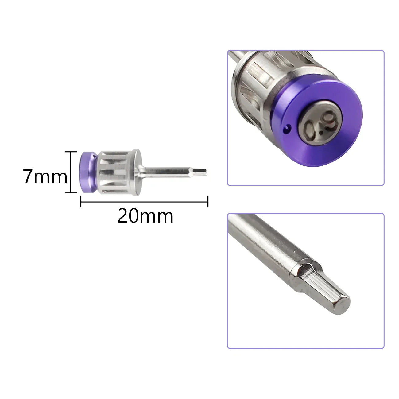 Universal Dental Implant Torque Screwdriver Wrench – Restoration Tool 10-70 NCM