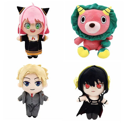 20cm Anya Forger Plush Doll — Spy X Family Anime Soft Stuffed Toy | Cute Peluche Cosplay Prop & Home Decor Gift for Kids and Fans