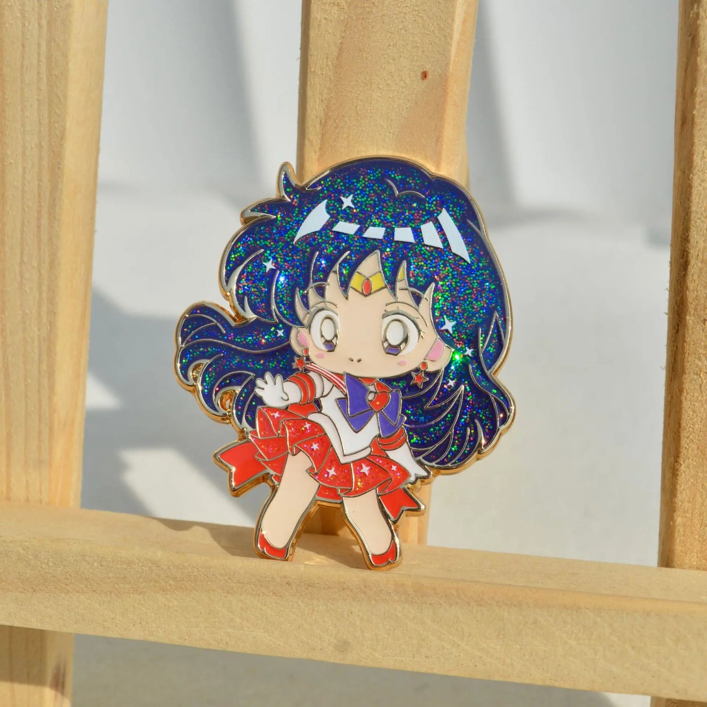 Sailor Moon Usagi Enamel Pin – Kawaii Anime Brooch for Clothes, Backpacks & Gifts