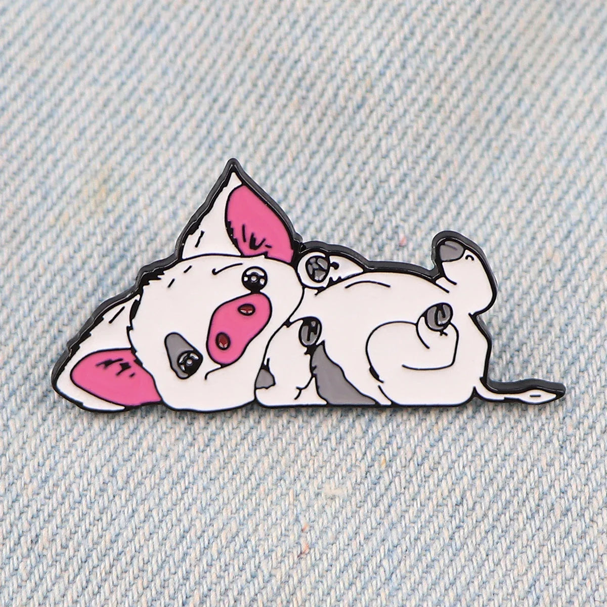 Cute Pig & Chicken Enamel Brooches — Lapel Pins for Women, Backpacks, Clothing & Accessories Gift