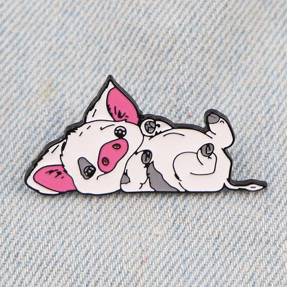 Cute Pig & Chicken Enamel Brooches — Lapel Pins for Women, Backpacks, Clothing & Accessories Gift