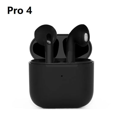 Pro 4 TWS Wireless Earbuds – Bluetooth 5.3 Waterproof Headphones with Mic for Xiaomi & iPhone