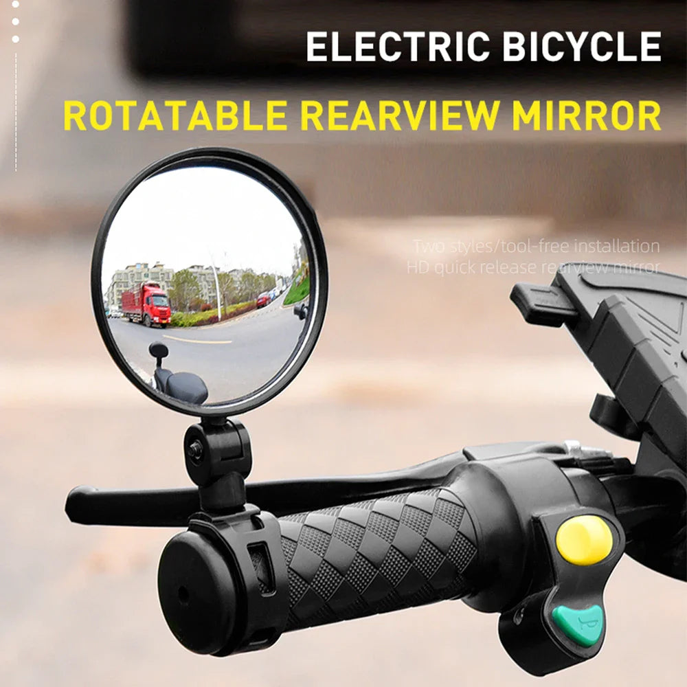 Bicycle & Electric Scooter Rearview Mirror | Rear Mirror for Xiaomi Scooter & Ninebot Bike Accessory