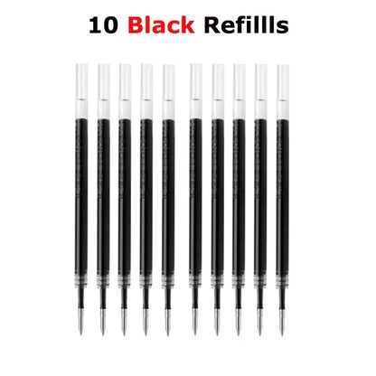 KACO Metal Clip Gel Pen - 0.5mm Black Ink Quick Dry Signature Pen with 800M Smooth Writing Capacity