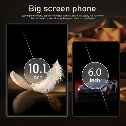 16 Pro 10.1" Android Tablet – HD Display, Android 12, 4G/5G Dual SIM, GPS, 10000mAh for Kids