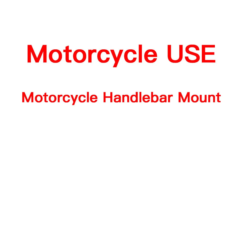 Motorcycle Handlebar Stem Fork Phone Mount — Vibration Dampener with MAG Universal Adapter, Wireless Charger & Mirror Brake Compatible