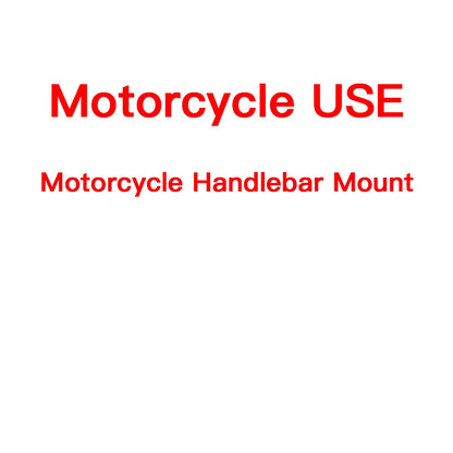 Motorcycle Handlebar Stem Fork Phone Mount — Vibration Dampener with MAG Universal Adapter, Wireless Charger & Mirror Brake Compatible