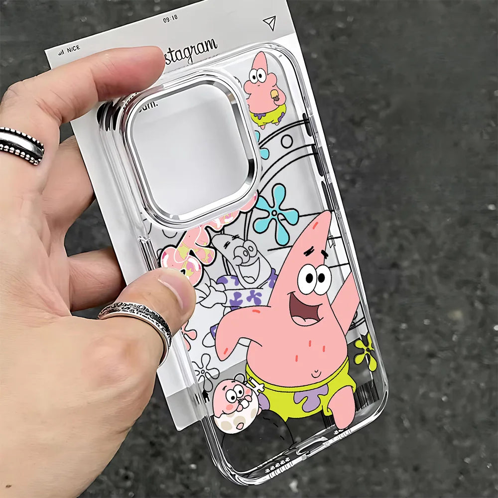 Funny Cartoon Phone Case - Soft Clear Protective Cover for iPhone 17, 16, 15, 14, 13 & More