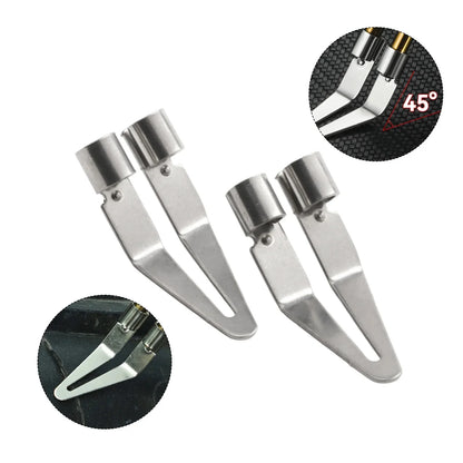 3/10Pcs Adjustable Soldering Iron Tips - 45 Degree Elbow Smooth Head for Welding Repair Tool Accessories