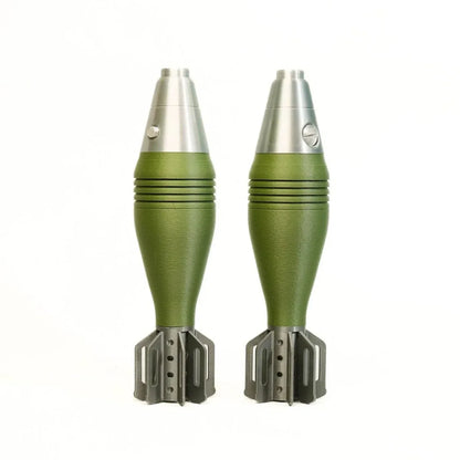 M2 60mm Mortar Shell Model – 3D Printed Realistic Non-Functional Military Replica for Home & Office Decor