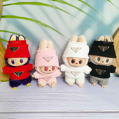Labubu Clothes Suit for 15cm & 17cm Labubu V1/V2/V3 Dolls – Doll Accessories Outfit