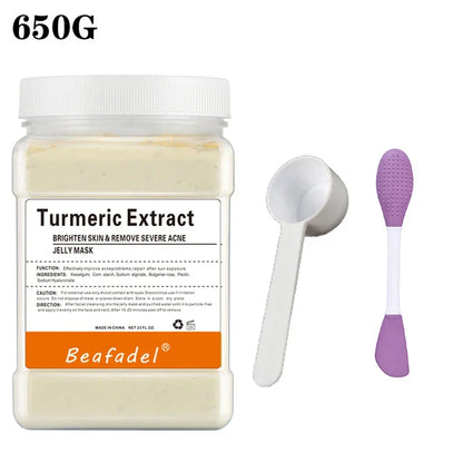 650g/200g Soft Hydro Jelly Mask Powder – DIY Hydrojelly Peel Off Masks with Hyaluronic Acid & Rose for Facial Skin Care